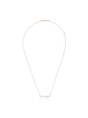 Suzanne Kalan collier Classic en or rose 18ct pavé de diamants