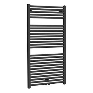 Wiesbaden Elara handdoek radiator 119x60 cm 830 watt antraciet