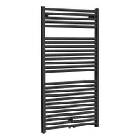 Wiesbaden Elara handdoek radiator 119x60 cm 830 watt antraciet