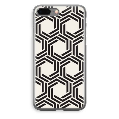 Geometrisch patroon: iPhone 8 Plus Transparant Hoesje