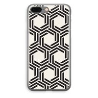 Geometrisch patroon: iPhone 8 Plus Transparant Hoesje
