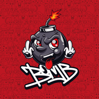 Moderne vinyl tapijt Swag baby bom graffiti cartoon