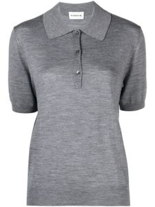 P.A.R.O.S.H. polo en maille chinée - Gris