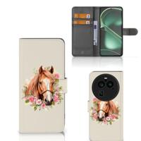 Telefoonhoesje | Met pasjeshouder | voor OPPO Find X6 Pro Paard
