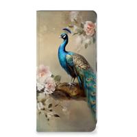 Smartphone hoesje voor Nokia XR21 Vintage Pauwen
