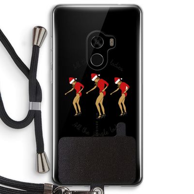 Jingle Ladies: Xiaomi Mi Mix 2 Transparant Hoesje met koord