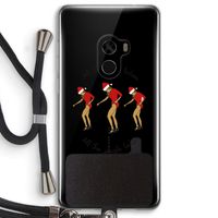 Jingle Ladies: Xiaomi Mi Mix 2 Transparant Hoesje met koord