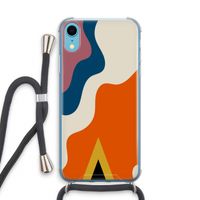 Noor A: iPhone XR Transparant Hoesje met koord