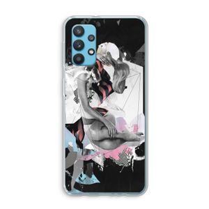 Camouflage de sommeil: Samsung Galaxy A32 4G Transparant Hoesje