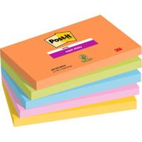 Memoblok post-it 655 super sticky 76x127mm boost | 12 stuks