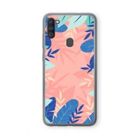 Tropisch: Samsung Galaxy A11 Transparant Hoesje