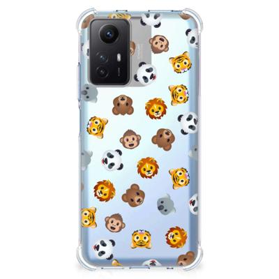 Doorzichtige Silicone Hoesje voor Xiaomi Redmi Note 12s Dieren Emojis Doorzichtige Silicone Hoesje voor Xiaomi Redmi Note 12s Dieren Emojis