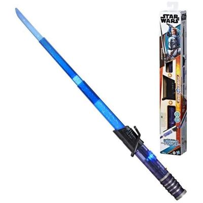 Mandalorian elektronische lichtzwaard Zwarte sabel, Star Wars Lightsaber Forge Kyber Core, kinderspeelgoed, vanaf 4 jaar
