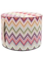 Missoni Home tabouret à motif zig-zag - Vert