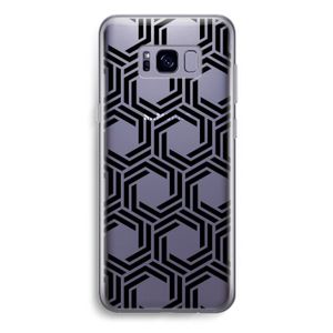 Geometrisch patroon: Samsung Galaxy S8 Plus Transparant Hoesje
