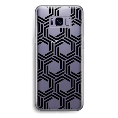 Geometrisch patroon: Samsung Galaxy S8 Plus Transparant Hoesje