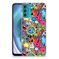 Motorola Moto G71 5G Silicone Back Cover Punk Rock - thumbnail