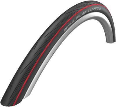 Schwalbe Buitenband lugano ii 28 x 1.00 (25-622) zwart/rood