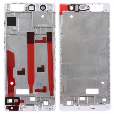 Front behuizing LCD-frame bezel plaat voor Huawei P9 (wit)