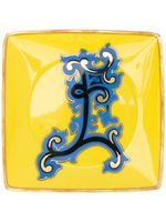 Versace assiestte Holiday Alphabet 'E' - Jaune