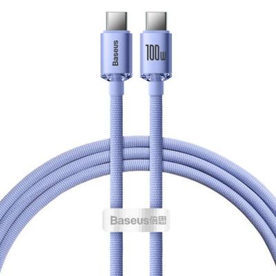 Kabel USB-C naar USB-C Baseus CAJY000605 Paars