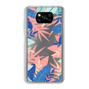 Tropisch: Xiaomi Poco X3 Pro Transparant Hoesje