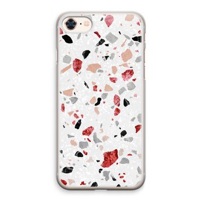 Terrazzo N°12: iPhone 8 Transparant Hoesje
