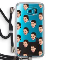 Ugly Cry Call: Samsung Galaxy S6 Transparant Hoesje met koord