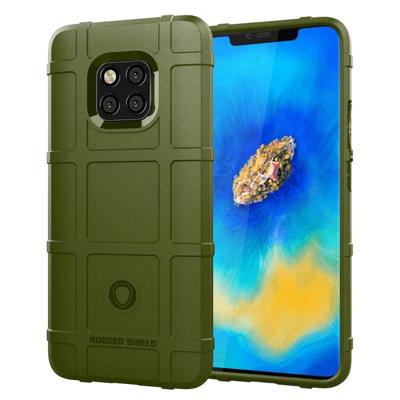 Schokbestendige volledige siliconen beschermhoes voor Huawei Mate 20 Pro Protector Cover (leger-groen)