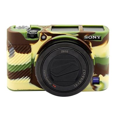 PULUZ siliconen beschermhoes voor Sony RX100 III / IV / V(Camouflage)