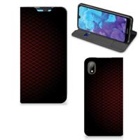 Huawei Y5 (2019) | Hoesje met Magneet | Geruit Rood