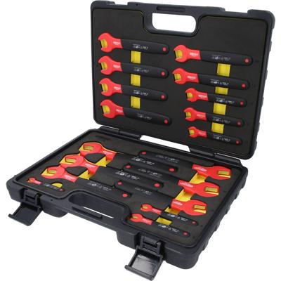 Steeksleutelset met isolatie, 18-delig KS Tools 118.1500