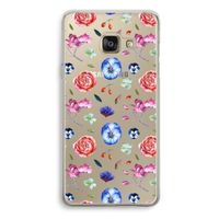 Bloemetjes: Samsung Galaxy A3 (2016) Transparant Hoesje Bloemetjes: Samsung Galaxy A3 (2016) Transparant Hoesje