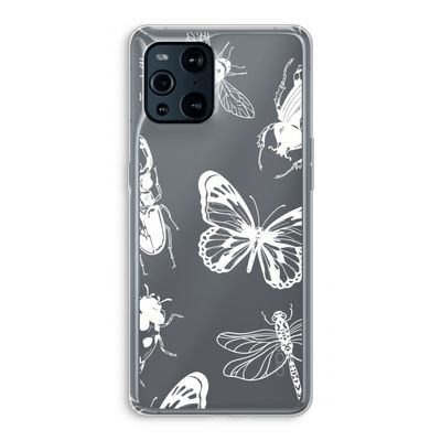 Tiny Bugs: Oppo Find X3 Pro Transparant Hoesje
