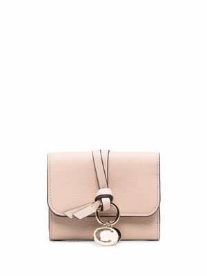 Chloé portefeuille Alphabet pliant - Rose