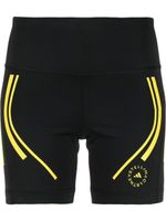 adidas by Stella McCartney short de cyclisme stretch à logo imprimé - Noir