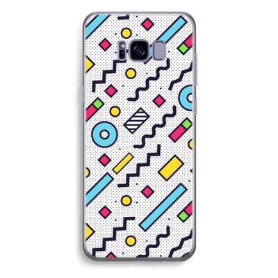 8-bit N°8: Samsung Galaxy S8 Plus Transparant Hoesje