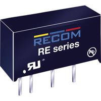 RECOM RE-0512S DC/DC-converter, print 5 V/DC 12 V/DC 83 mA 1 W Aantal uitgangen: 1 x Inhoud 1 stuk(s)
