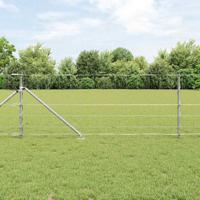 Weidehekwerk Zilver 50 x 0.8 m Gegalvaniseerd staal