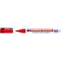 Cd marker edding 8400 rond 0.5-1mm rood | 10 stuks