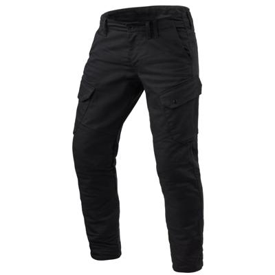 REV'IT! Cargo 2 TF, Motorjeans heren, Zwart lengte 34