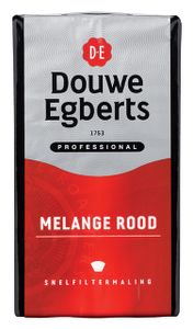 Koffie Douwe Egberts snelfiltermaling Melange Rood 500gr