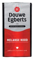 Koffie Douwe Egberts snelfiltermaling Melange Rood 500gr - thumbnail