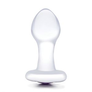 Glas - Bling Bling Glazen Butt Plug