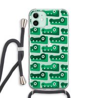Crocs: iPhone 11 Transparant Hoesje met koord