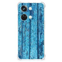 OnePlus Nord 3 Stevig Telefoonhoesje Wood Blue - thumbnail