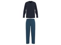 LIVERGY Heren pyjama (Marineblauw, S)