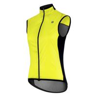 Assos UMA GT C2 wind fietsvest geel dames