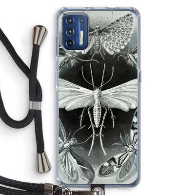 Haeckel Tineida: Motorola Moto G9 Plus Transparant Hoesje met koord