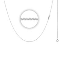 iXXXi Ketting met Logo 1 mm Zilver 50 cm
